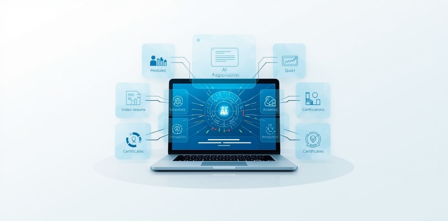 AI do tworzenia kursów online i e-learningu